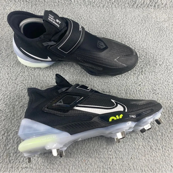 NEW NIKE FORCE Air Zoom Trout 8 Elite Baseball Cleats Mens‎ 9 Shoes Game Black - Picture 15 of 15